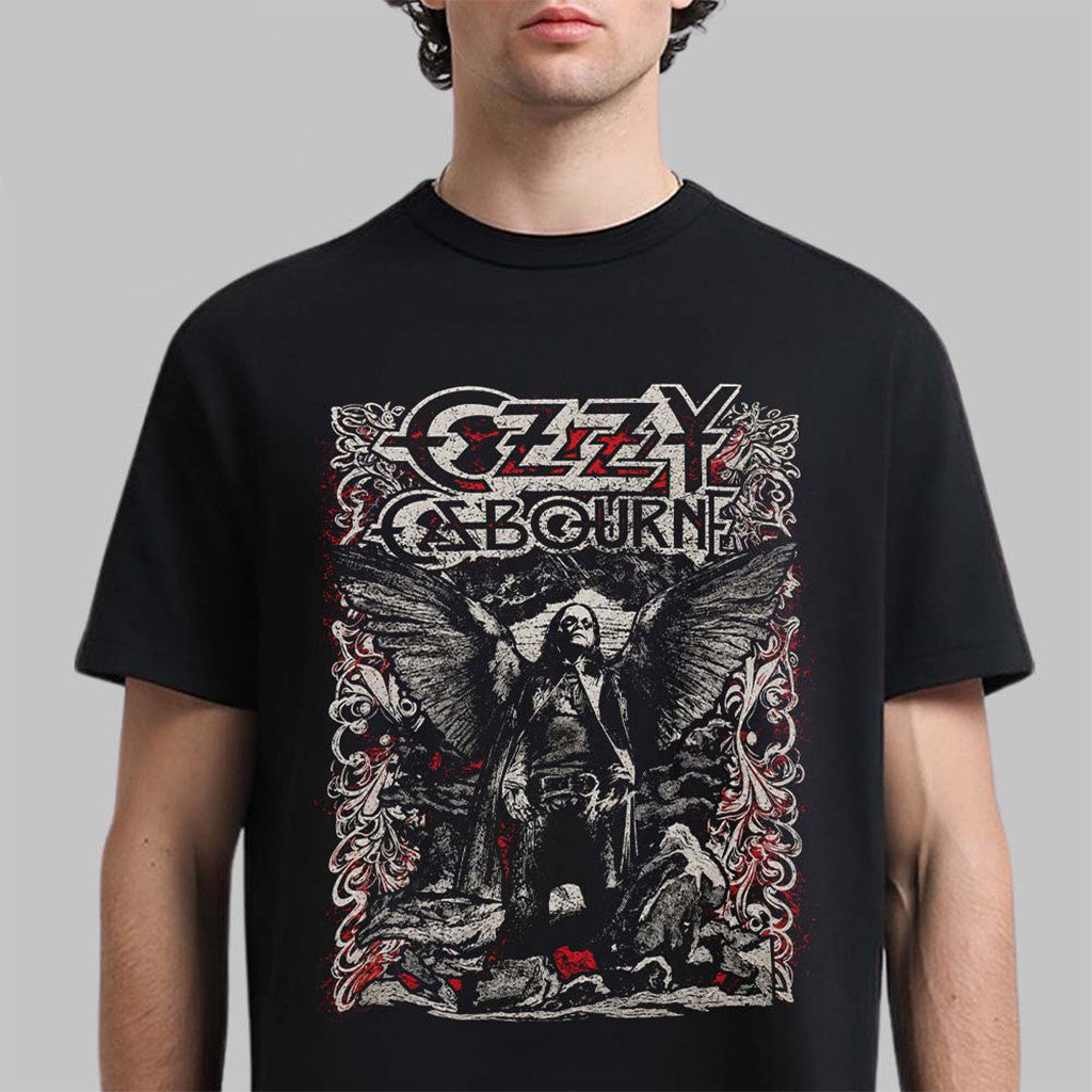 Ozzy Osbourne Merch Prince Of Darkness Universal Studios Halloween Horror Nights 2026 T-Shirt - Merchluma