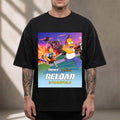 The Simpsons x Fortnite Reload Springfield T-Shirt The Simpsons Merch Friends Gifts - Merchluma