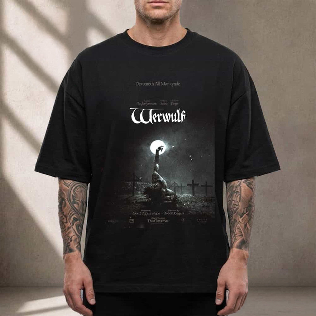 Werwulf 2026 Movie Devoureth All Mankynde Only In Theaters This Christmas T-Shirt Werwulf Merch - Merchluma