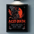 Acid Bath Asheville North Carolina 2026 Event Poster Acid Bath Merch Wall Art For Living Room - Merchluma