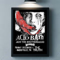 Acid Bath Nashville Tennessee 2026 Event Poster Acid Bath Merch Wall Art Decorations - Merchluma