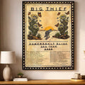 Big Thief Merch 2026 Somersault Slide 360 Tour North American Schedule Tour Dates Poster - Merchluma