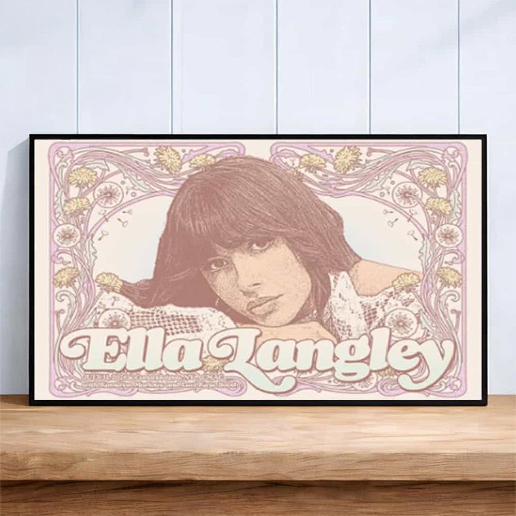 Ella Langley The Dandelion Tour 2026 Canandaigua NY Event Poster Ella Langley Merch Wall Art - Merchluma
