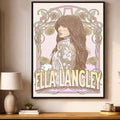 Ella Langley The Dandelion Tour 2026 Gilford NH Event Poster Ella Langley Merch Home Decor - Merchluma
