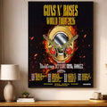 Guns N Roses World Tour 2026 North America Poster Guns N Roses Merch Music Fans Gifts - Merchluma
