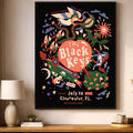 The Black Keys Merch Peaches N Kream World Tour 2026 Clearwater Florida Poster Wall Art - Merchluma