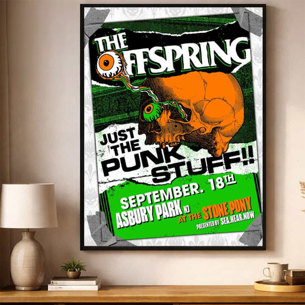 The Offspring Merch New Jersey 2026 Just The Punk Stuff Poster Gifts For Rock Fans - Merchluma