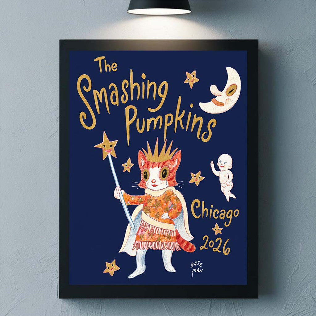 The Smashing Pumpkins Merch Chicago IL 2026 Baseman Poster Gift Ideas For Music Lovers - Merchluma