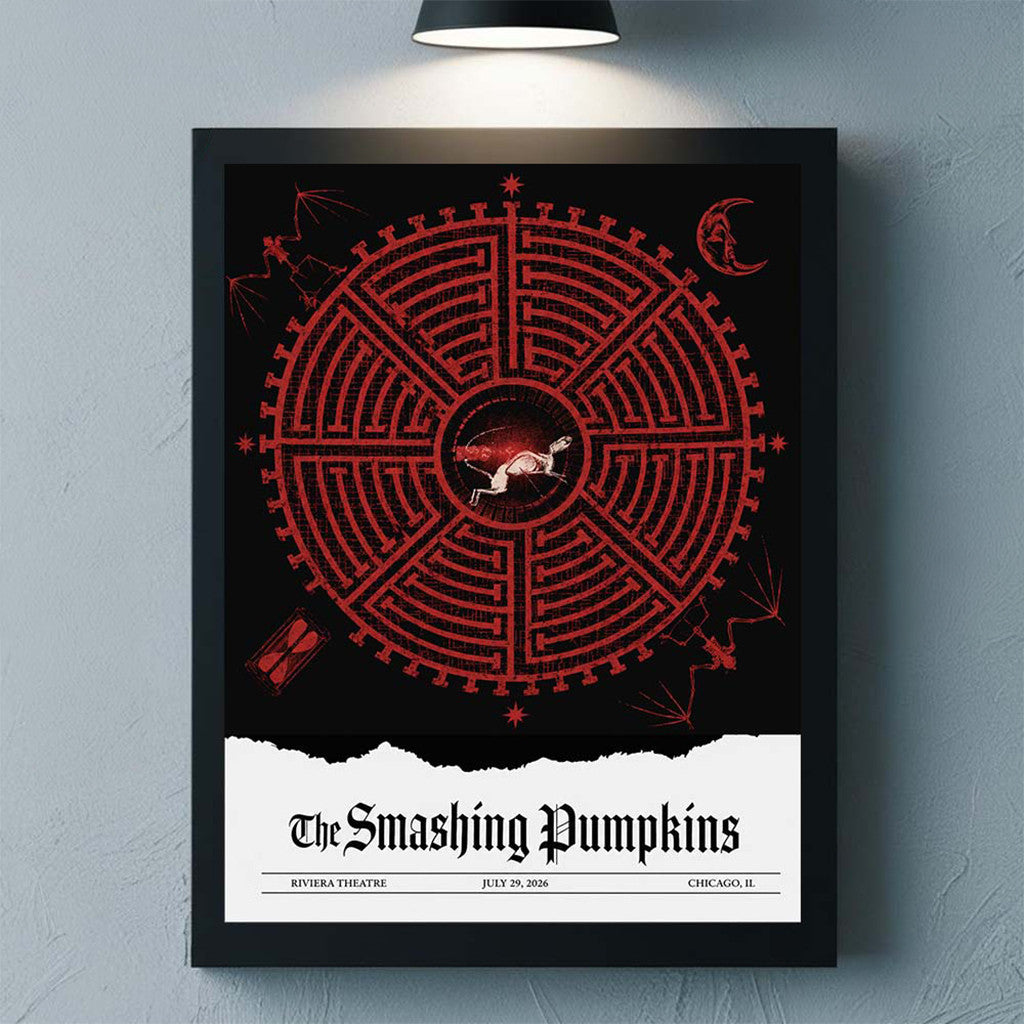 The Smashing Pumpkins Merch Chicago IL 2026 Poster Rock Lovers Wall Art Decor - Merchluma