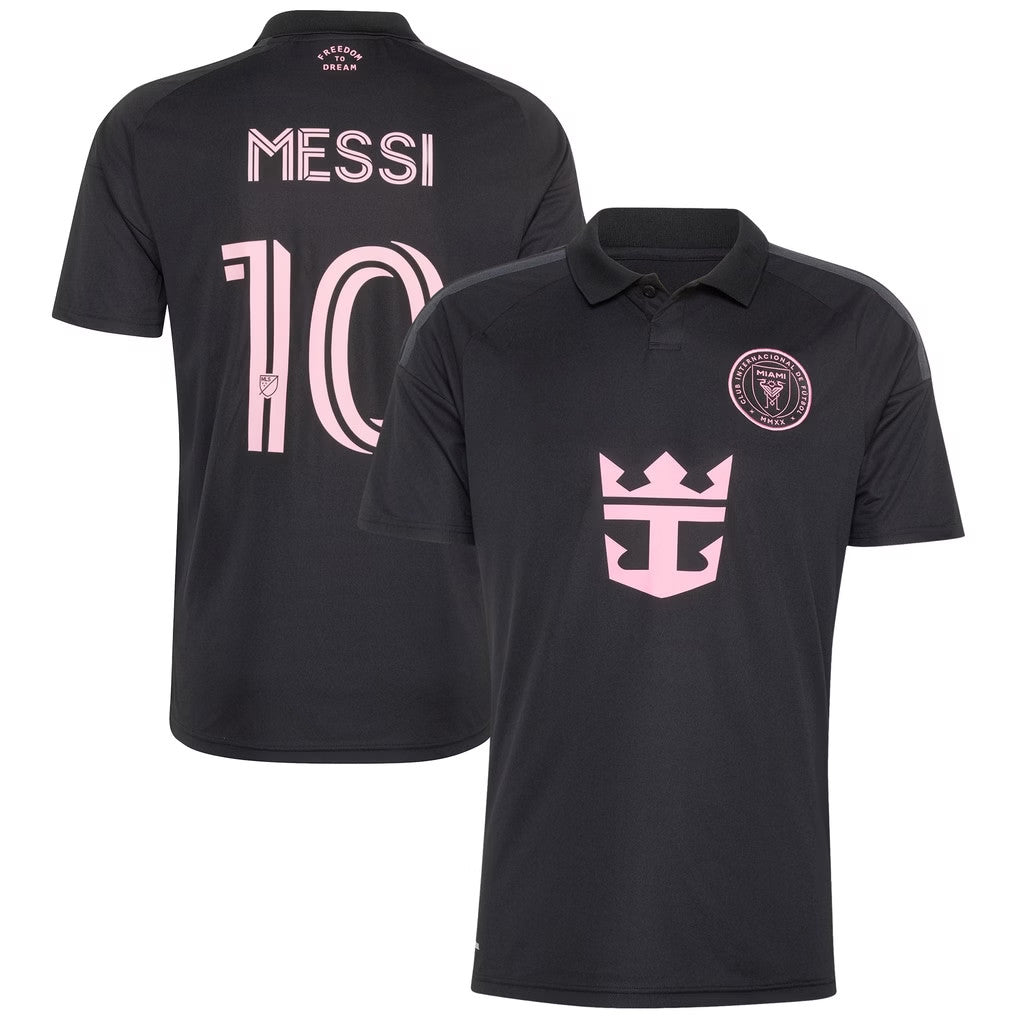Lionel Messi Jersey Shirt Black Inter Miami CF Merc 2026 Presagio Jersey #10 Messi Merch - Merchluma