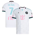 Rodrigo De Paul Jersey Shirt White Inter Miami CF Merch #7 Third On-Field Jersey 2026 Fan Gifts - Merchluma