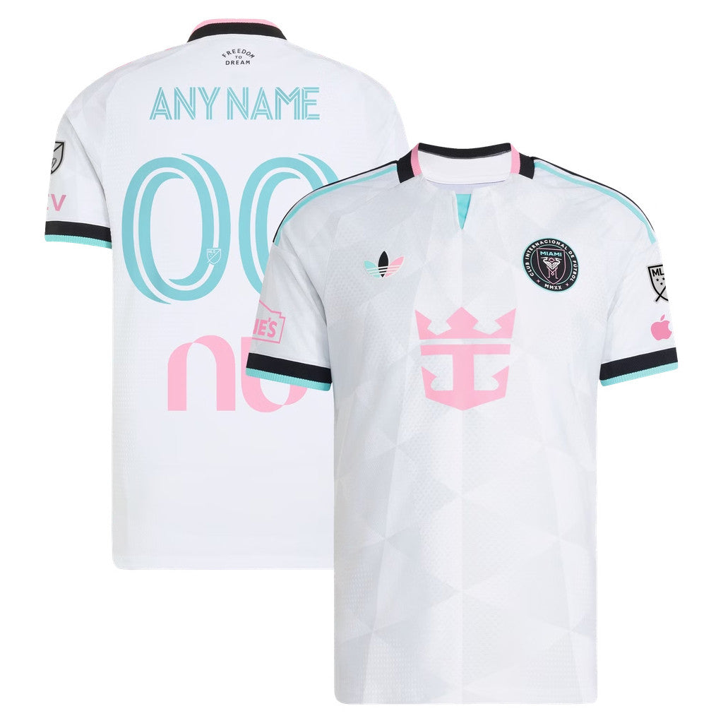 Personalized Inter Miami CF Merch 2026 Third On-Field Patch Jersey White Gift For Soccer Fans - Merchluma