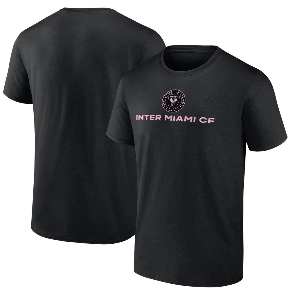 Inter Miami CF Merch 2026 Inter Miami CF Shielded Logo T-Shirt Black Gift For Game Day - Merchluma