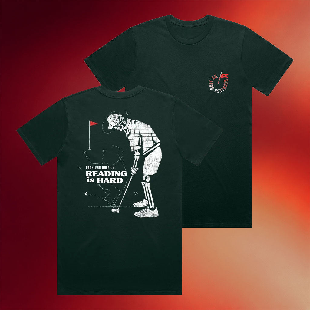 CboysTV Merch 2026 RG Reading Is Hard T-Shirt Life Wide Open Shirt Present For Golf Lovers - Merchluma