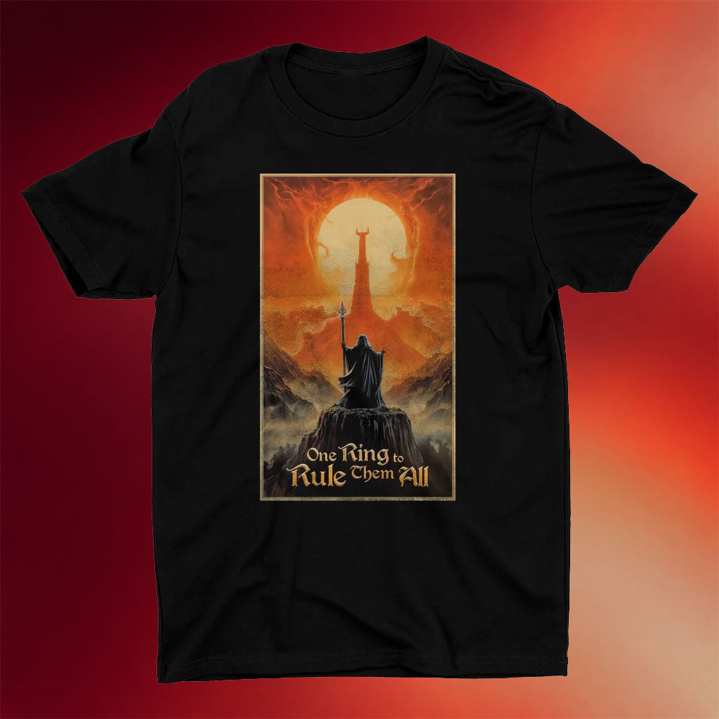 New Rockstars Merch 2026 Binded In Darkness T-Shirt One Ring To Rule Them All Shirt LOTR Merch - Merchluma