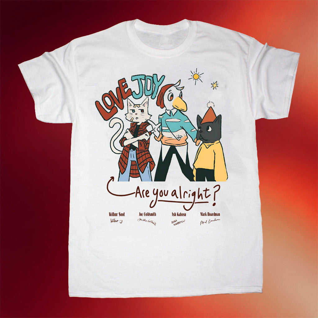 Lovejoy Merch 2026 Are You Alright T-Shirt Signature Lovejoy Band Tour Merch Gift For Fans - Merchluma