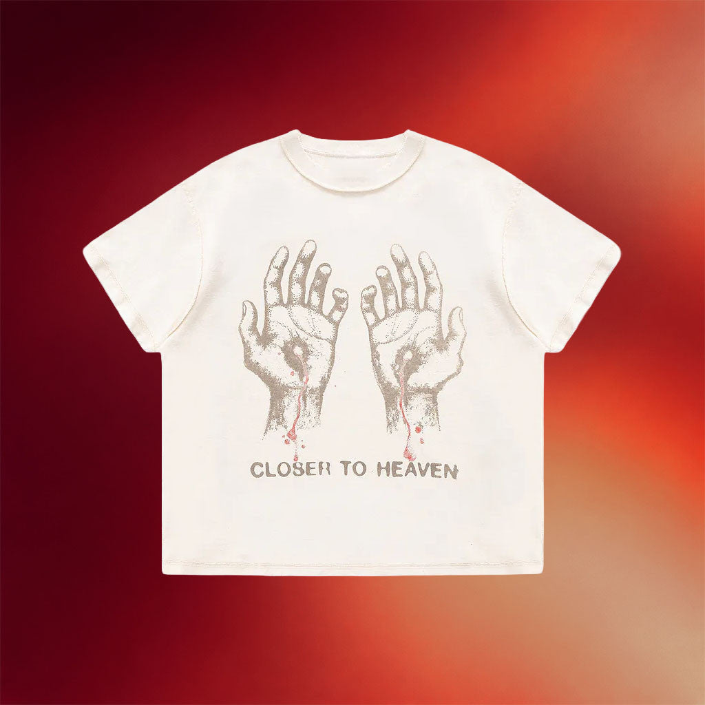 Drop Dead Clothing Merch 2026 Closer To Heaven T-Shirt Y2K Shirt Gift For Sisters - Merchluma