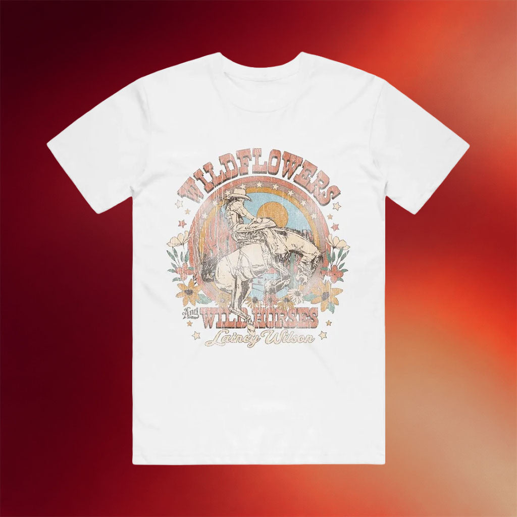 Lainey Wilson Merch 2026 Wildflowers And Wild Horses T-Shirt Gift For Music Lovers - Merchluma