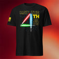 1 Nation Design Merch 2026 May The 4Th Be With You T-Shirt Star Wars Inspired Tee Stepdad Gift - Merchluma