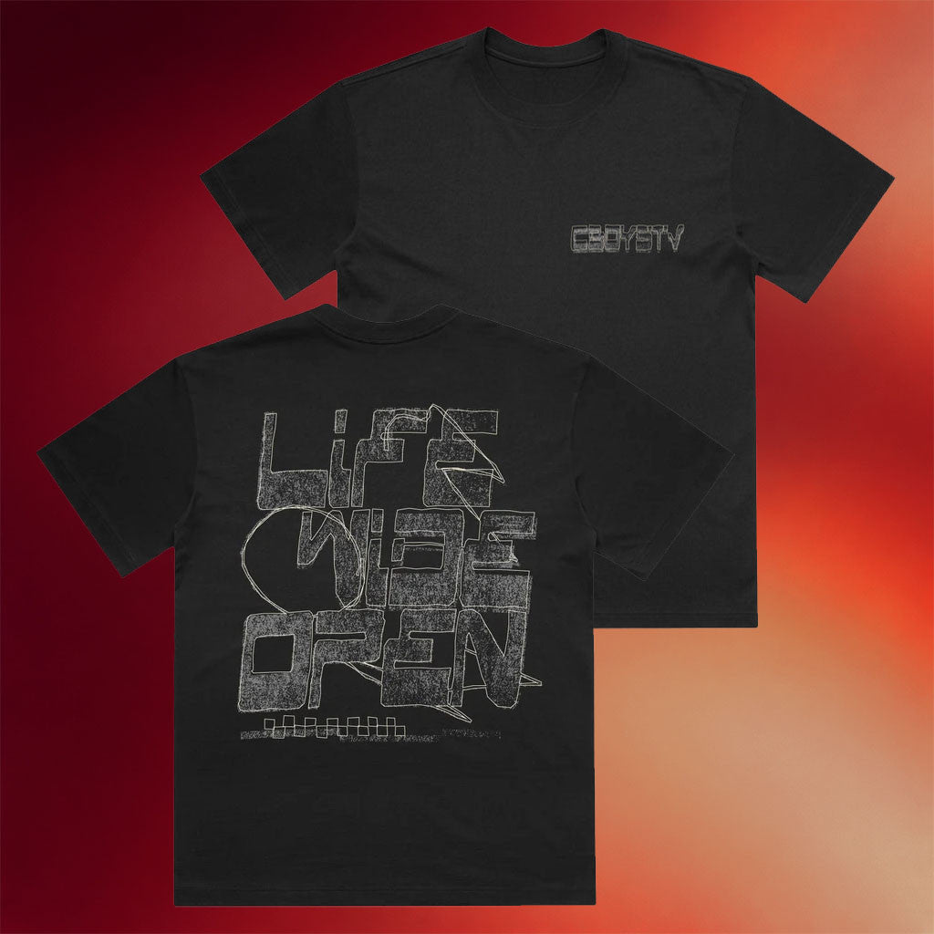 CboysTV Merch 2026 Blacktop T-Shirt Life Wide Open Shirt Special Gift For Brothers - Merchluma