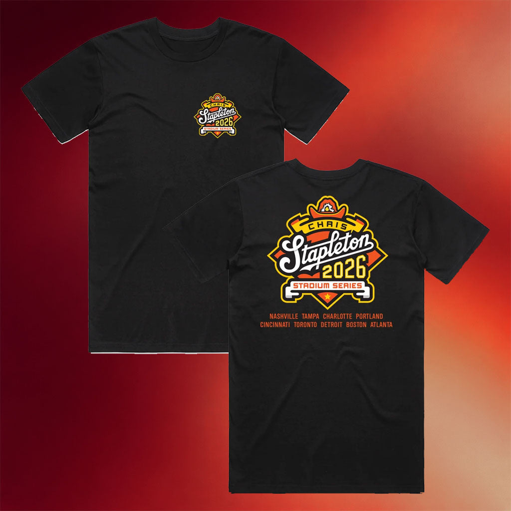 Chris Stapleton Merch 2026 Stadium Series T-Shirt Chris Stapleton Tour Merch Music Fan Gifts - Merchluma