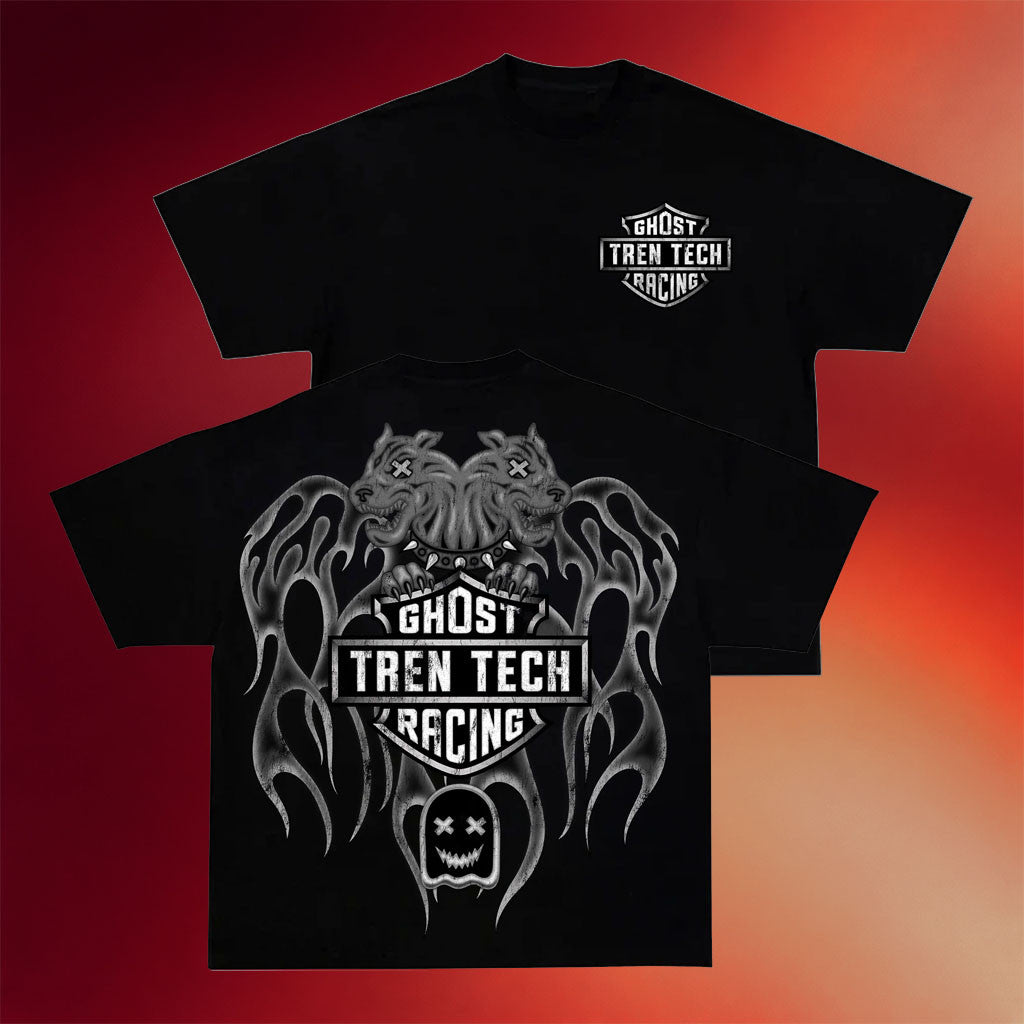 Ghost Racing Merch 2026 Brotherrr Shirt Black Ghost Racing X Tren Tech Merch Dudes Gifts - Merchluma