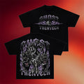 Ghost Racing Merch 2026 Leashed Up Shirt Black Ghost X Tren Tech Merch Gift For My Brothers - Merchluma