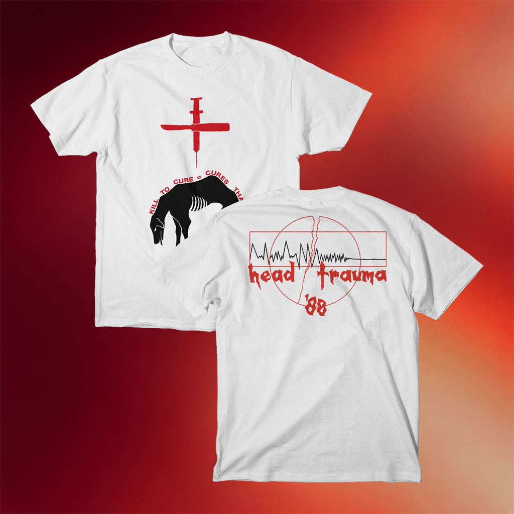 Skinny Puppy Merch 2026 Kill To Cure Shirt White Present For Band Fans - Merchluma