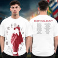 Tate McRae Lollapalooza Merch Festival Run 2026 Photo Tour Dates T-Shirt Lolla Festival Merch - Merchluma