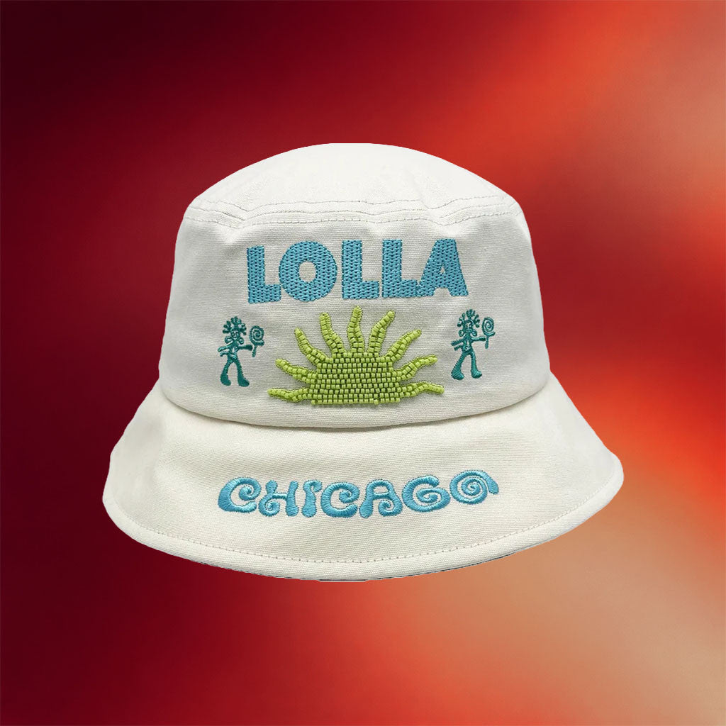 Lollapalooza Merch 2026 Lolla Chicago Bucket Hat Best Gifts For Music Lovers - Merchluma