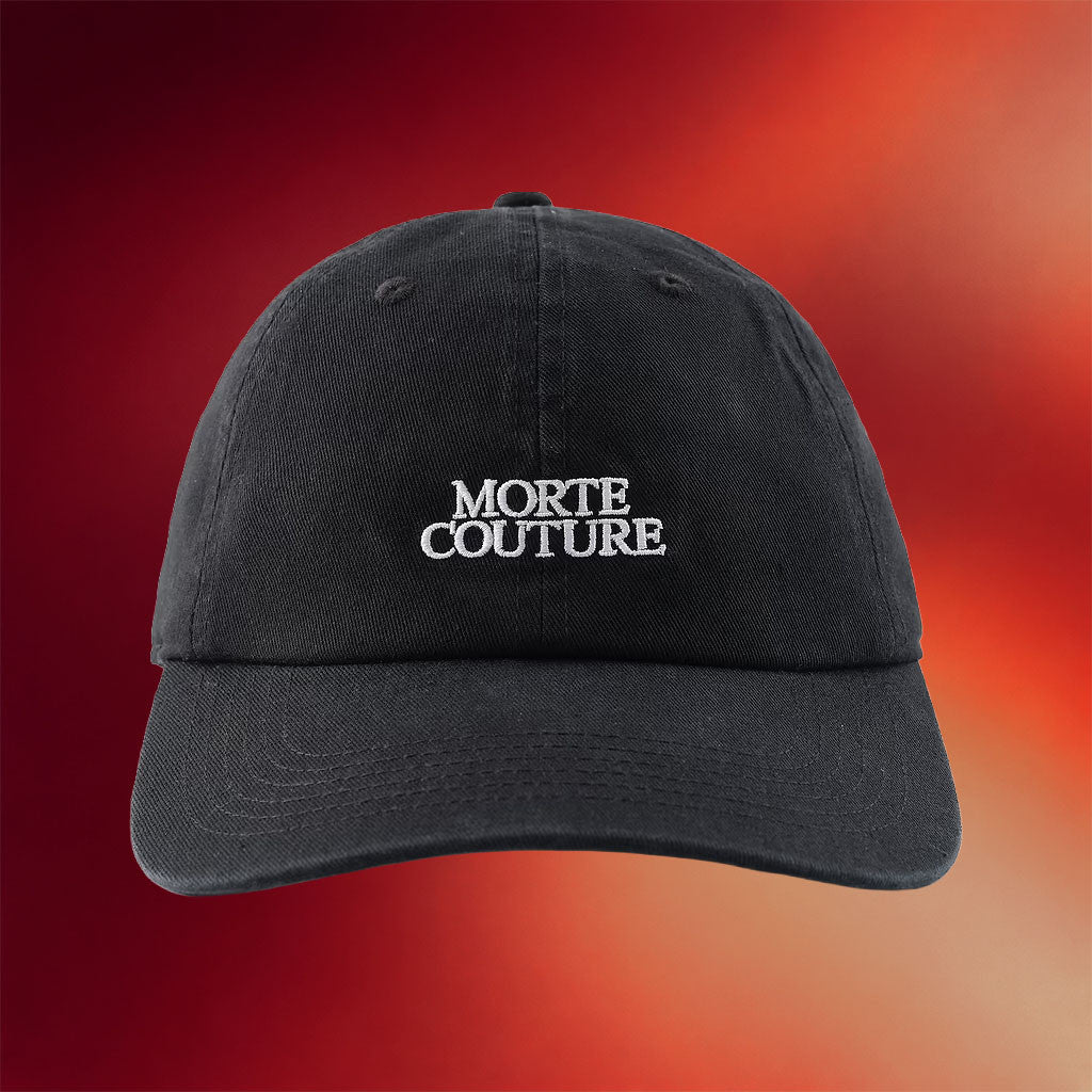 Drop Dead Clothing Merch 2026 Morte Couture Hat Embroidered Mantra Cap Gift For Brothers - Merchluma