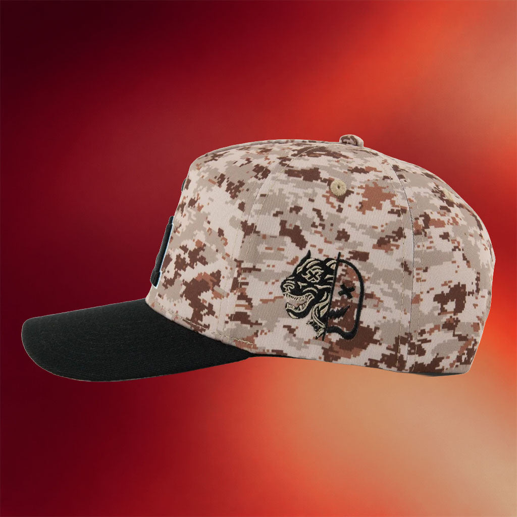 Ghost Racing Merch 2026 GXT Camo Hat Embroidered LA Hat Gift For My Boyfriend - Merchluma
