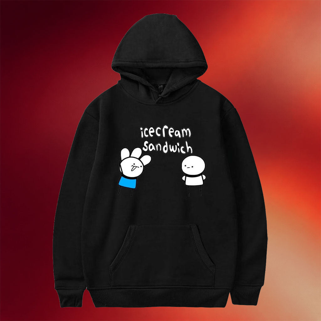 Ice Cream Sandwich Merch 2026 Ice Cream Sandwich Hoodie Black Gift Ideas For Besties - Merchluma