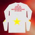 Yeezy Merch 2026 YE Live At Estadio Metropolitano Long Sleeve Shirt Kanye West Merch Best Gifts - Merchluma