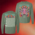 Lollapalooza Merch 2026 Poster Lineup Long Sleeve Shirt Music Concert Outfits Fan Gifts - Merchluma