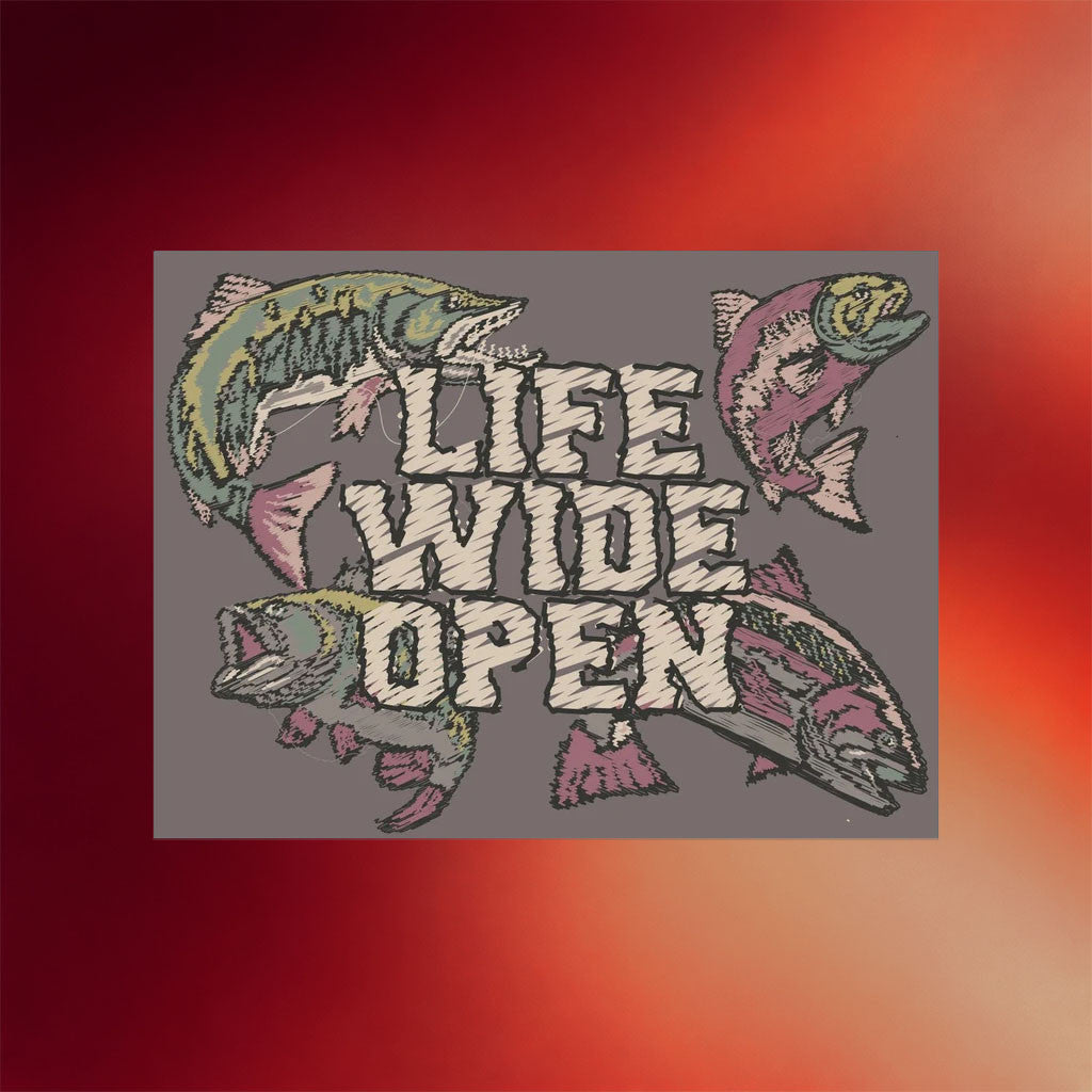 CboysTV Merch 2026 Angler Flag Life Wide Open Flag Home Decor Gift Ideas For Brothers - Merchluma