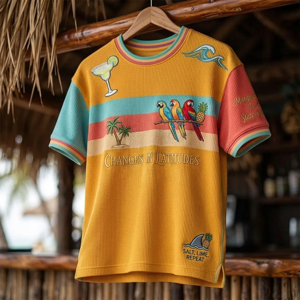 Jimmy Buffett Merch Margaritaville Changes In Latitudes T-Shirt Best Gift For Brothers - Merchluma
