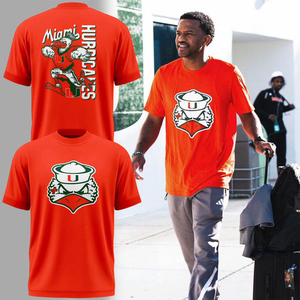 Miami Hurricanes Sebastian T-Shirt 2026 Miami Hurricanes Merch Present For Sport Fans - Merchluma