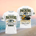 Green Bay Packers Football Helmet Stadium America Team Shirt Packers Merch Game Day Gifts - Merchluma