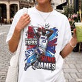 LeBron James #23 Philadelphia 76ers T-Shirt LeBron James Merch Basketball Fans Gifts - Merchluma