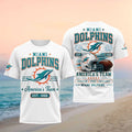 Miami Dolphins Football Vintage Helmet Est 1966 Shirt Miami Dolphins Merch Football Fan Gifts - Merchluma