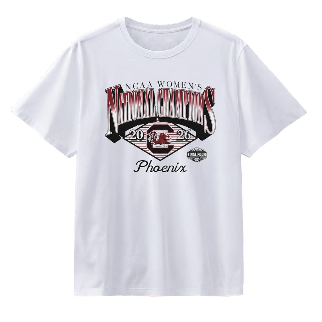 South Carolina Gamecocks 2026 Women's Basketball National Champions Shirt SC Gamecocks Merch - Merchluma