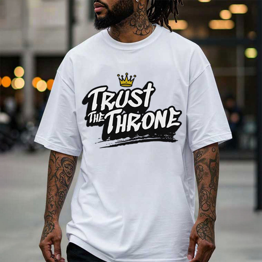 Trust The Throne Sixers T-Shirt Philadelphia 76ers Merch Best Gift For Basketball Fans - Merchluma