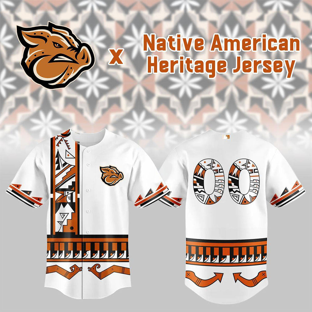 Personalized Lehigh Valley IronPigs Native American Heritage Jersey IronPigs Merch 2026 - Merchluma