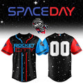Personalized Rocket City Trash Pandas Merch 2026 Space Night Baseball Jersey Gift For Fans - Merchluma