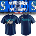 Seattle Mariners X Jimothy Night 2026 Baseball Jersey Make Noise For Jimothy Mariners Merch - Merchluma