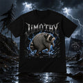 Jimothy Raccoon Trash Panda Metal Shirt Funny Animal Meme Shirt Gift Ideas For Men Women - Merchluma
