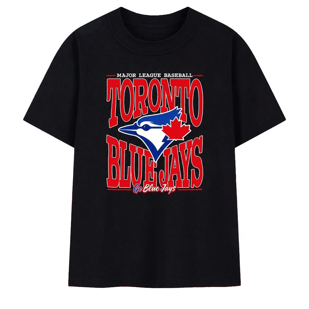 Toronto Blue Jays Major League Baseball Go Blue Jays T-Shirt Blue Jays Merch 2026 Fan Gifts - Merchluma