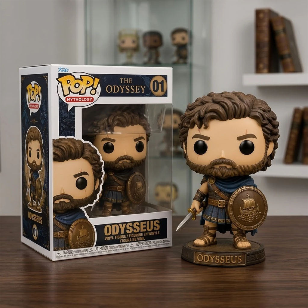 Odysseus Ancient Greek Hero Epic Journey Edition Funko Pop Odysseus Merch Movie Fan Gifts - Merchluma