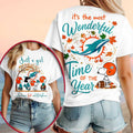 Miami Dolphins Snoopy Peanuts Fall Football Leaves Shirt Miami Dolphins Merch Fan Gift Ideas - Merchluma